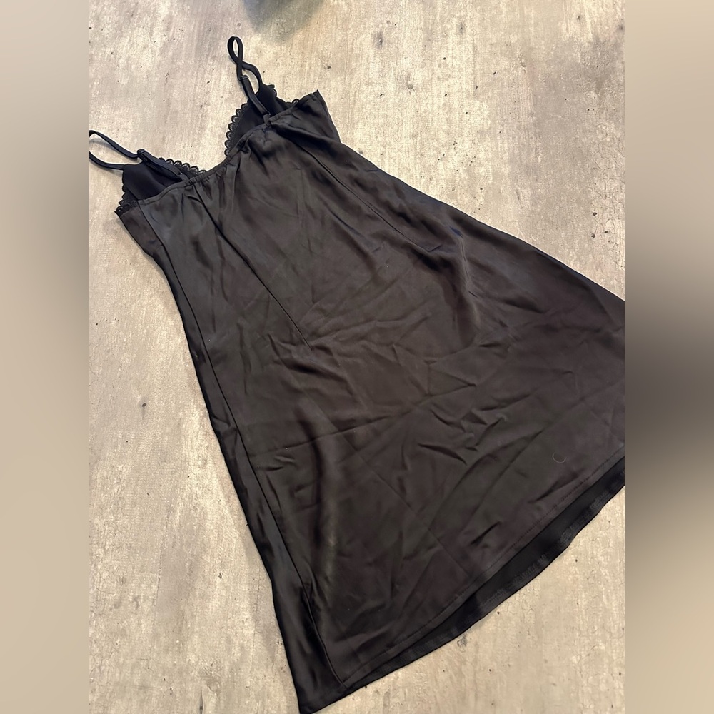 PRINCESS POLLY ROMAN MINI DRESS BLACK SIZE 0 - Picture 7 of 9